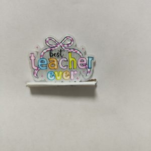 teacher small acrylic 5pcs