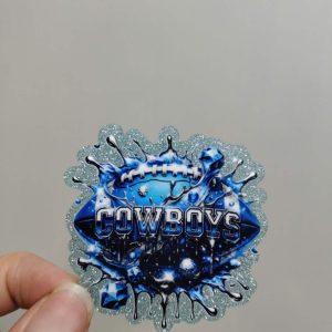 cowboy small acrylic  5pcs