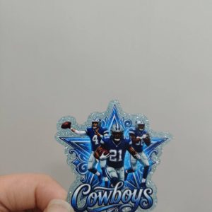 cowboy small acrylic  5pcs