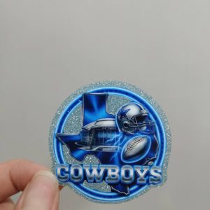 cowboy small acrylic  5pcs