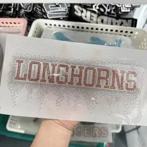 Texas Longhorns rhistone(5pcs)