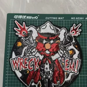 Red raiders big patches